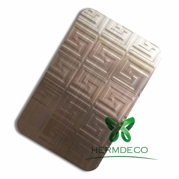 Renewable Design for Stainless Steel Sheet Price From China -
 Sus 304 Decorative Stamped Metal Sheets-HM-ST006 – Hermes Steel