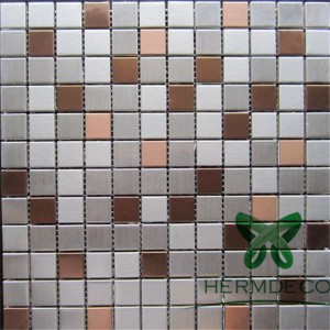 Manufacturer Mosaic Tile Stainless Steel For Bathroom-HM-MS019