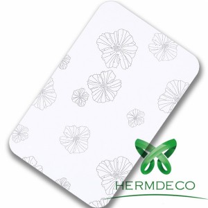 Free sample for Flower Pattern Stainless Steel -
 Pattern Sus304 Laminated Steel Sheet-HM-008 – Hermes Steel