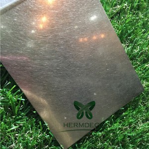 Newly Arrival Golden Hairline Stainless Steel - China Supplier Decorative 300Series Gold Brush Finished Stainless Steel Sheet-HM-VB003 – Hermes Steel