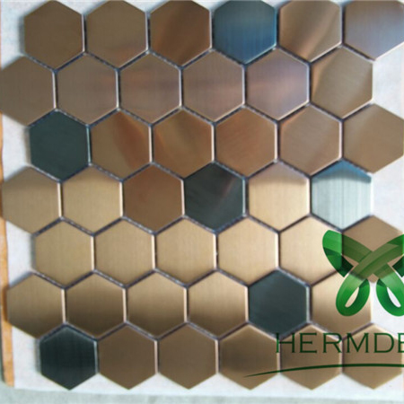 Good quality 321 410 430 Stainless Steel Coils -
 Korea Colorful Mosaic Stainless Sheets Of Steel For Luxurious Doors-HM-MS056 – Hermes Steel