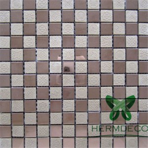 Good quality Decorative Stainless Steel Embossed Plate - Mosaic Stainless Steel Sheet For Wall-HM-MS020 – Hermes Steel