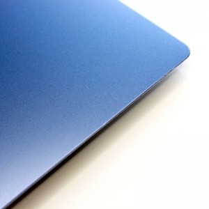 304 Decoration Sand Blasted Stainless Steel Sheet Blue Pvd Color Coating Bead Blasted Finish Stainless Steel Sheets