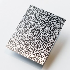 Tree pattern embossed stainless steel sheet – Hermes steel