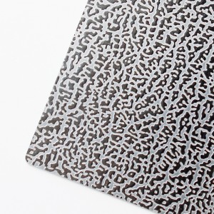 Tree pattern embossed stainless steel sheet – Hermes steel