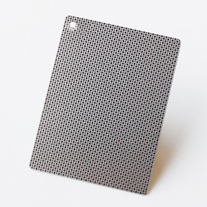 4*8 ft Small Linen Pattern Embossed Stainless Steel Sheet –  Hermes steel