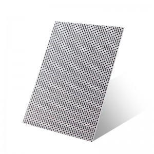 4*8 ft Small Linen Pattern Embossed Stainless Steel Sheet –  Hermes steel