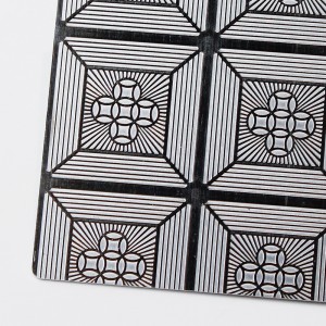 Decorative Metal Wall Panel 304 Embossed Stainless Steel Sheet – Hermes steel