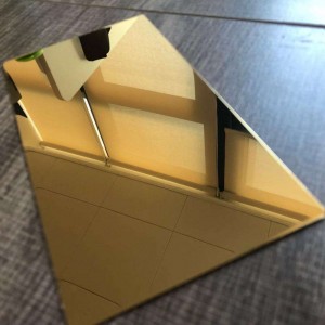 PVD Color Coated Gold Mirror Stainless Steel Sheets