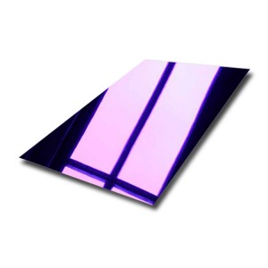 purple mirror finish stainless steel sheet-mirror stainless steel sheet price-mirror stainless steel sheet/plate suppliers Hermes steel