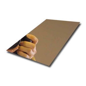 rose gold stainless steel mirror sheet-mirror stainless steel sheet 304-Hermes steel