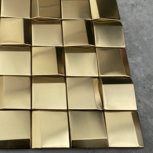 New Prodcut Decorative 201 304 Mosaic Stainless Steel Sheet