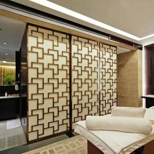 Customized Laser Cut Screen Panels Outdoor Decorative Metal Screen Restaurant Partitions Stainless Steel Metal Sheet