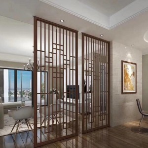 Decorative Stainless Steel Partition Screen for Wall Decoration Hotel Projects