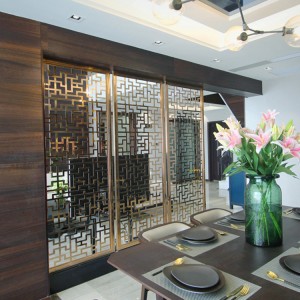 304 316 New Pattern Divider stainless steel screen  for Dubai Metal Work Project