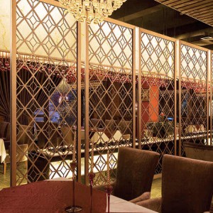 China Supplier Stainless Steel 201 304 316 316L PVD Coating Stainless Steel Art Partition Screen for Interior Design