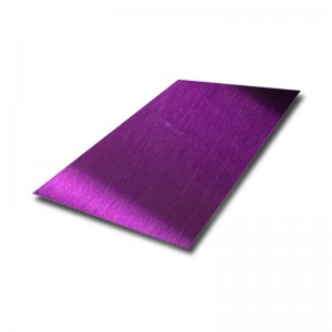 SS Sheet Hairline Finish Pvd Color Coated Stainless Steel Sheet – Hermes steel