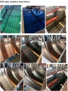 Wholesale OEM Pvd Coating Stainless Steel Sheet – bead blasted Stainless Steel Sheet With Color – Hermes Steel