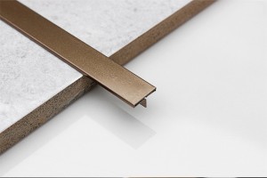 Stainless steel building and decoration materials tile trim T type