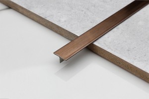 Stainless steel building and decoration materials tile trim T type