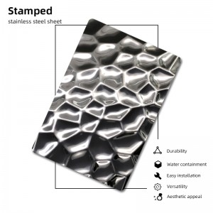 304 316 sliver black honeycomb panel stamped stainless steel sheet – hermes steel