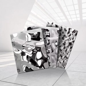 silver small water corrugated stainless steel sheet for decorative ceilings and wall panels