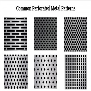 Perforated sewer floor 1.2mm stainless steel perforated plate regulaer pattern with round holes