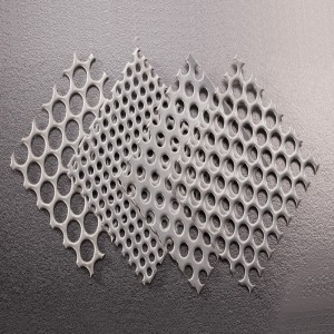 Popular sales perforated metal sheet 1.0mm 1.2mm stainless steel plate regular pattern with round holes for sewer floor