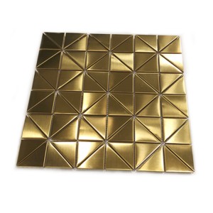 Hot sales double color stainless steel sheet mosaic stainless steel sheet for wall decoration