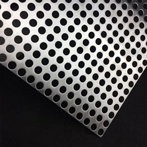 1219x2438mm 0.3-3mm astm 201 perforated stainless steel sheet perforated metal screen sheet foir decorative wall