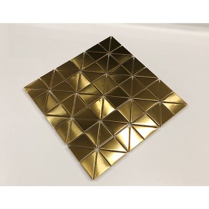 Hot sales double color stainless steel sheet mosaic stainless steel sheet for wall decoration