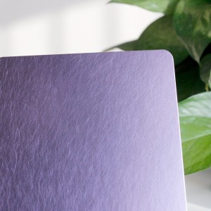 304 Color Stainless Steel Metal Sheet Purple Stainless Steel 304 316 Wall Decor Panel Vibration Stainless Steel Decorative Sheet