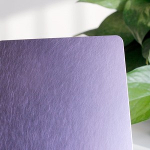 304 Color Stainless Steel Metal Sheet Purple Stainless Steel 304 316 Wall Decor Panel Vibration Stainless Steel Decorative Sheet