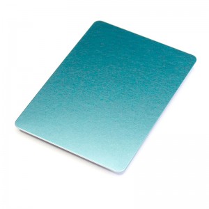 Green Vibration Stainless Steel Decorative Sheet-304 316L 430 Cold Rolled Color Stainless Steel Sheet