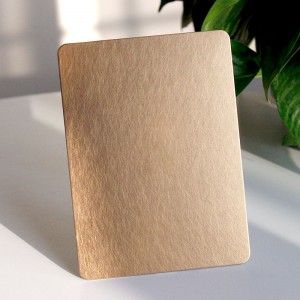 0.8mm 316 antique bronze vibration colored stainless steel sheets in the philippines for stainless steel hotel project