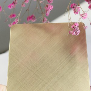 Aisi 304 Stainless Steel Sheet 4X8 3Mm 5Mm Thickness Brushed Finish Cross Hairline 316 201 304 Stainless Steel Decoration Sheet