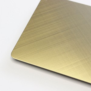 cross hairline finish stainless steel sheet – golden hairline stainless steel sheet -hermes steel