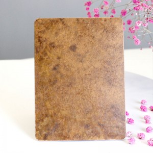 Antique copper leather pattern stainless steel sheet-304 stainless steel sheet