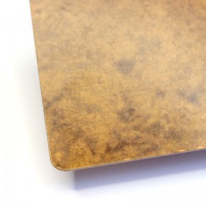 Antique copper leather pattern stainless steel sheet-304 stainless steel sheet