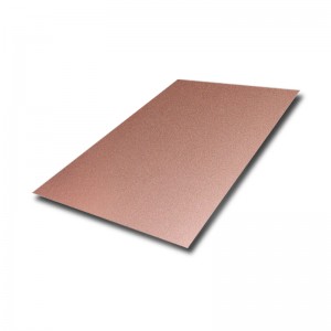 PVD Color Sand Blasted Stainless Steel Sheet 304 – Hermes Steel