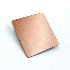 Brass color stainless steel sheets vibration finish stainless steel sheet – Hermes steel