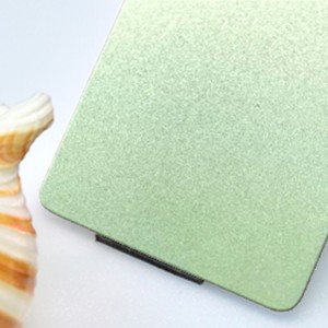 Champagne Color Sand Blasted Stainless Steel Decorative Sheet