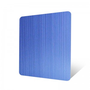 brushed stainless steel PVD coating blue hairline stainless steel sheets | stainless steel sheet suppliers