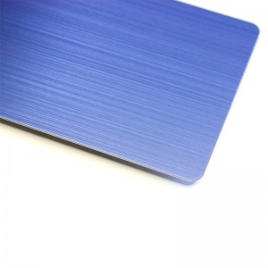 Color Hairline Stainless Steel Sheet / Brushed Stainless Steel Plate For Decoration