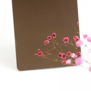 China Supply rose gold stainless steel sheet 304 color stainless steel decorative sheets for decorative