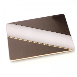 China Supply rose gold stainless steel sheet 304 color stainless steel decorative sheets for decorative