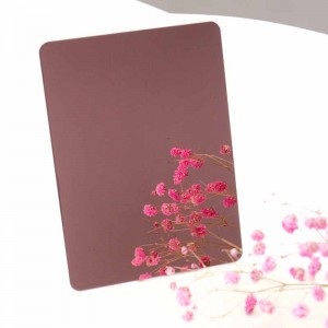 Top quality custom stainless steel color mirror sheet stainless steel decorative panel for elevator appearance