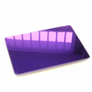 purple mirror colored stainless steel sheet-304 mirror stainless steel sheet suppliers-Hermes steel