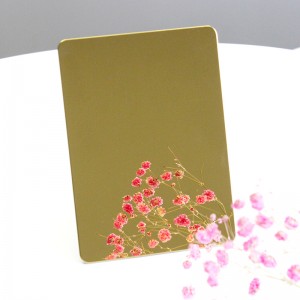 SUS 316 0.8mm 8K mirror finish 316 anti fingerprint stainless steel sheet for decoration corridor wall panels