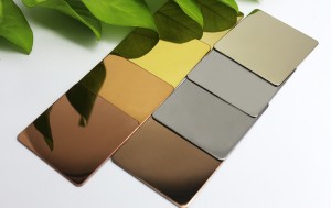 New product 201 304 316 ASTM decorative mirror stainless steel sheet color stainless steel sheet